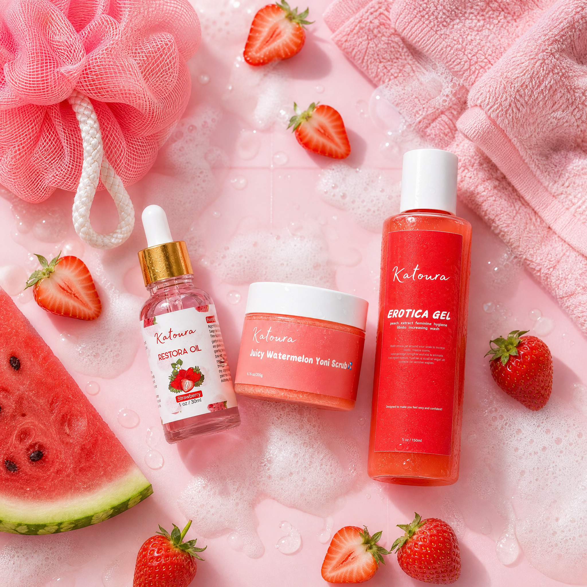 Sweet Ritual 🍓Shower Routine